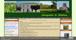 Desktop Screenshot of montpellierdemedillan.fr
